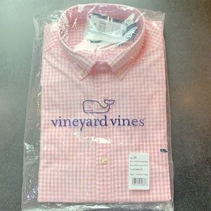 NWT Vineyard Vines Gingham Button Down